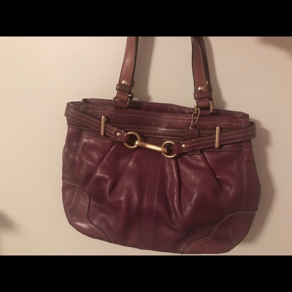 Coach Purple handbag